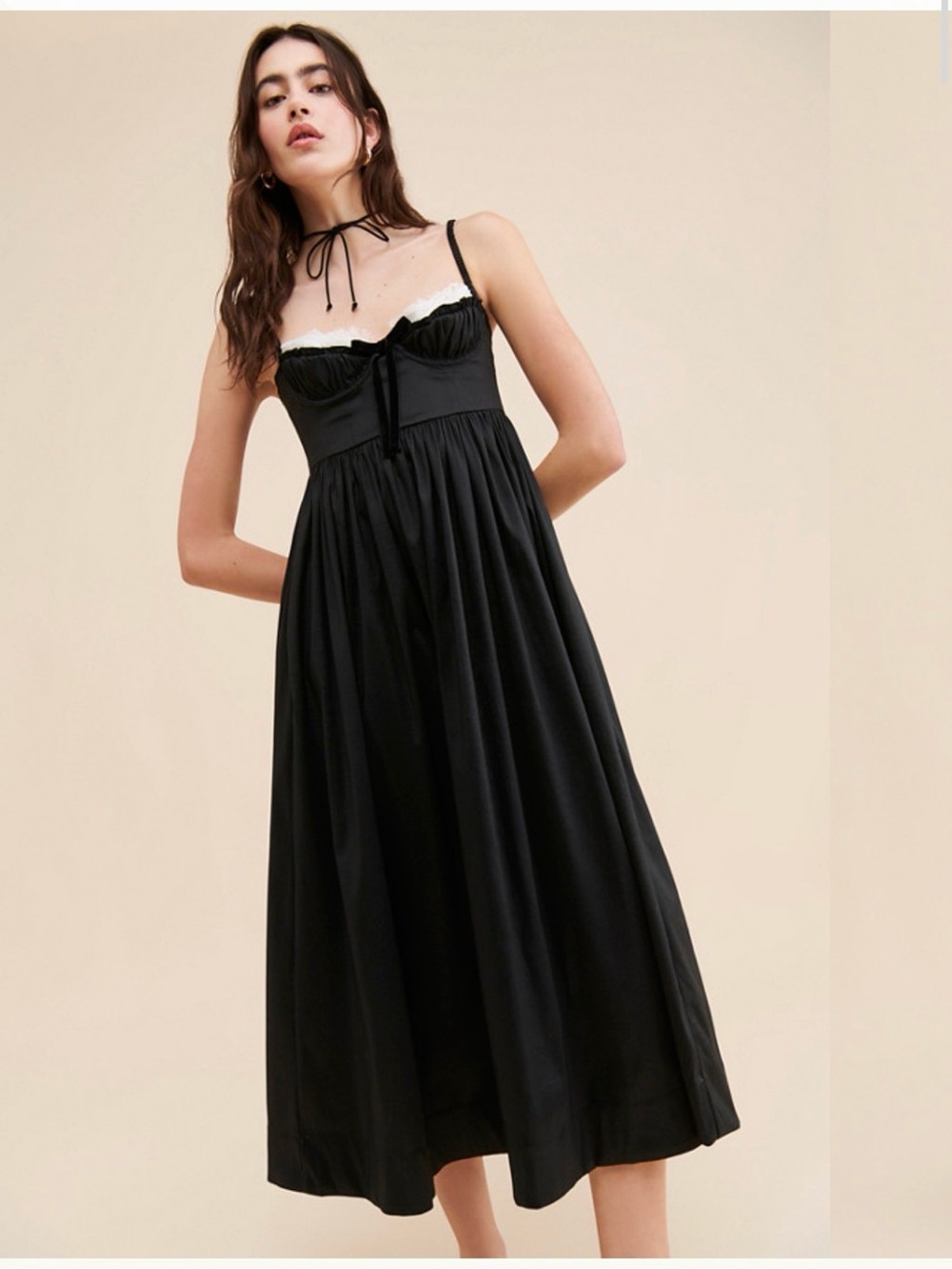 For Love & Lemons Doris Midi Dress.